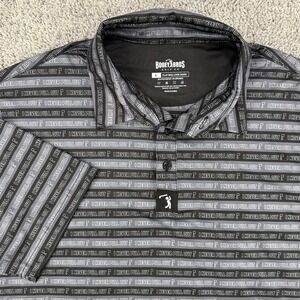 Bogey Bros Polo Men's L I Never Pull Out Performance Stretch Golf UPF Athletic